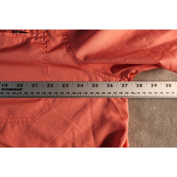 Eddie Bauer Shirt Mens 2XL Coral Performance Fishing Outdoor Button Up Polyester - Picture 7 of 9